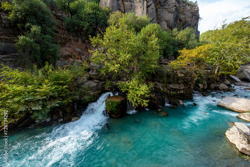 Antalya - Turkey. May 01, 2017. Koprulu Canyon, Manavgat, Antalya - Turkey. photo