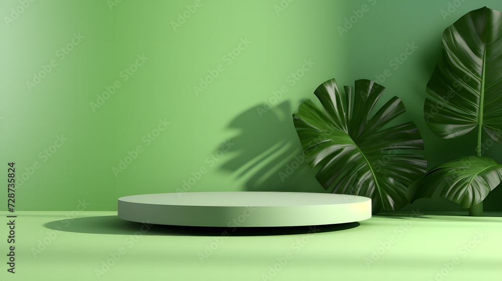 A Green Room With a Plant and a Round Table, product presentations
A Green Room With a Plant and a Round Table, product presentations