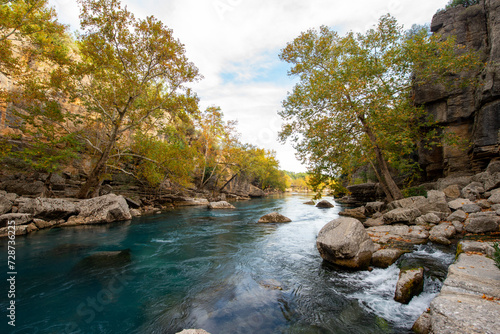 Antalya - Turkey. May 01, 2017. Koprulu Canyon, Manavgat, Antalya - Turkey.