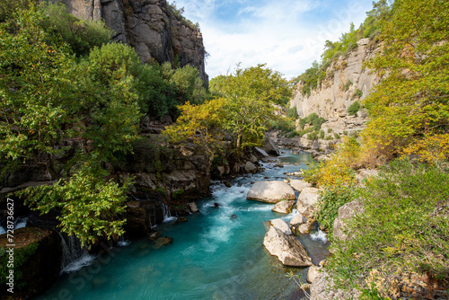 Antalya - Turkey. May 01  2017. Koprulu Canyon  Manavgat  Antalya - Turkey.