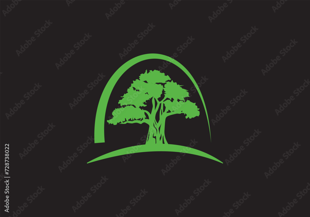 Letter A Tree Logo | Tree logos, Lettering, Typographic logo, tree and A logo, leaf and alphabet logo.