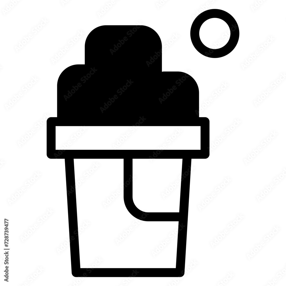 bucket dualtone icon bucket dualtone icon