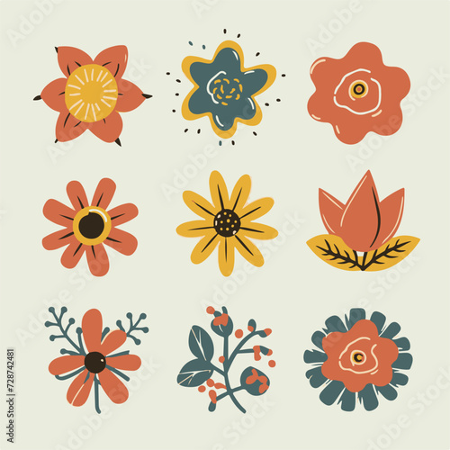 Botanical Bash: A Festive Gathering of Flowers and Branches