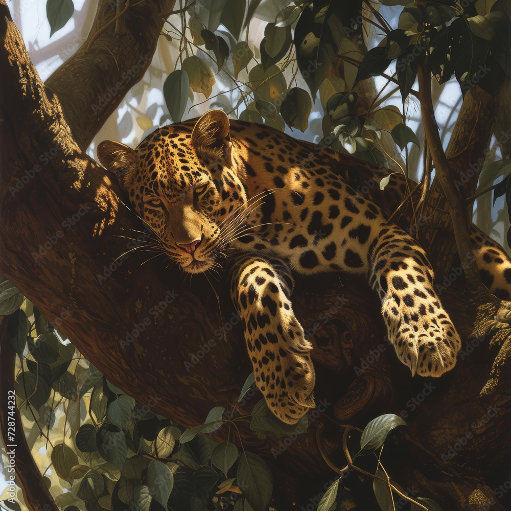 Leopard in Tree Leopard in Tree