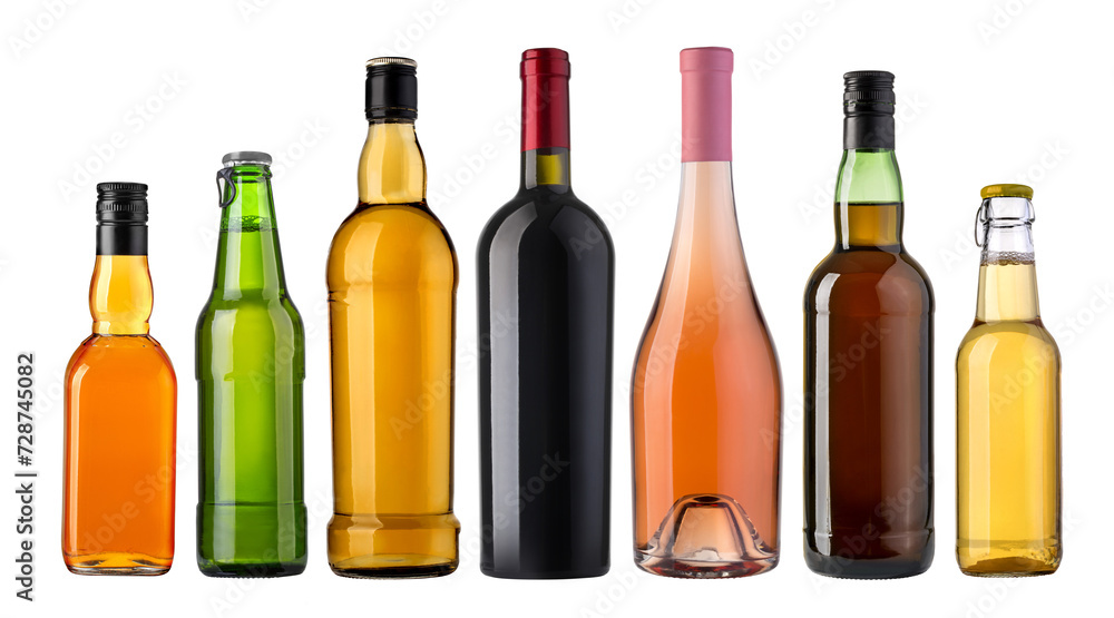 Set of diffrent bottles Set of diffrent bottles
