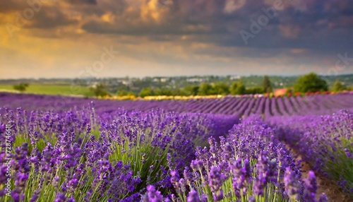  beautiful field of lavender © Marko
