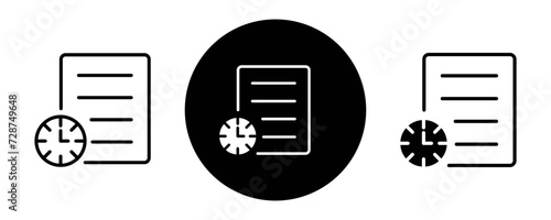 Index outline icon collection or set. Index Thin vector line art