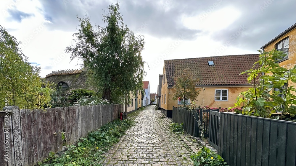 The Allure of Dragør, Denmark with it's Yellow Cottages and Cobblestone Streets