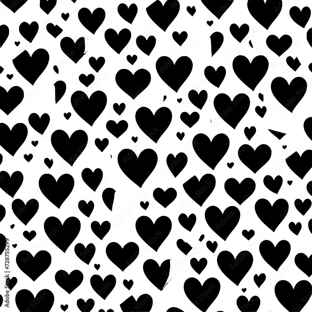 Fototapeta premium valentine day, valentine clipart, valentine day cliparts, heart, love, pattern, valentine, seamless, vector, design, illustration, art, hearts, symbol, day, wallpaper, shape, pink, card, texture,