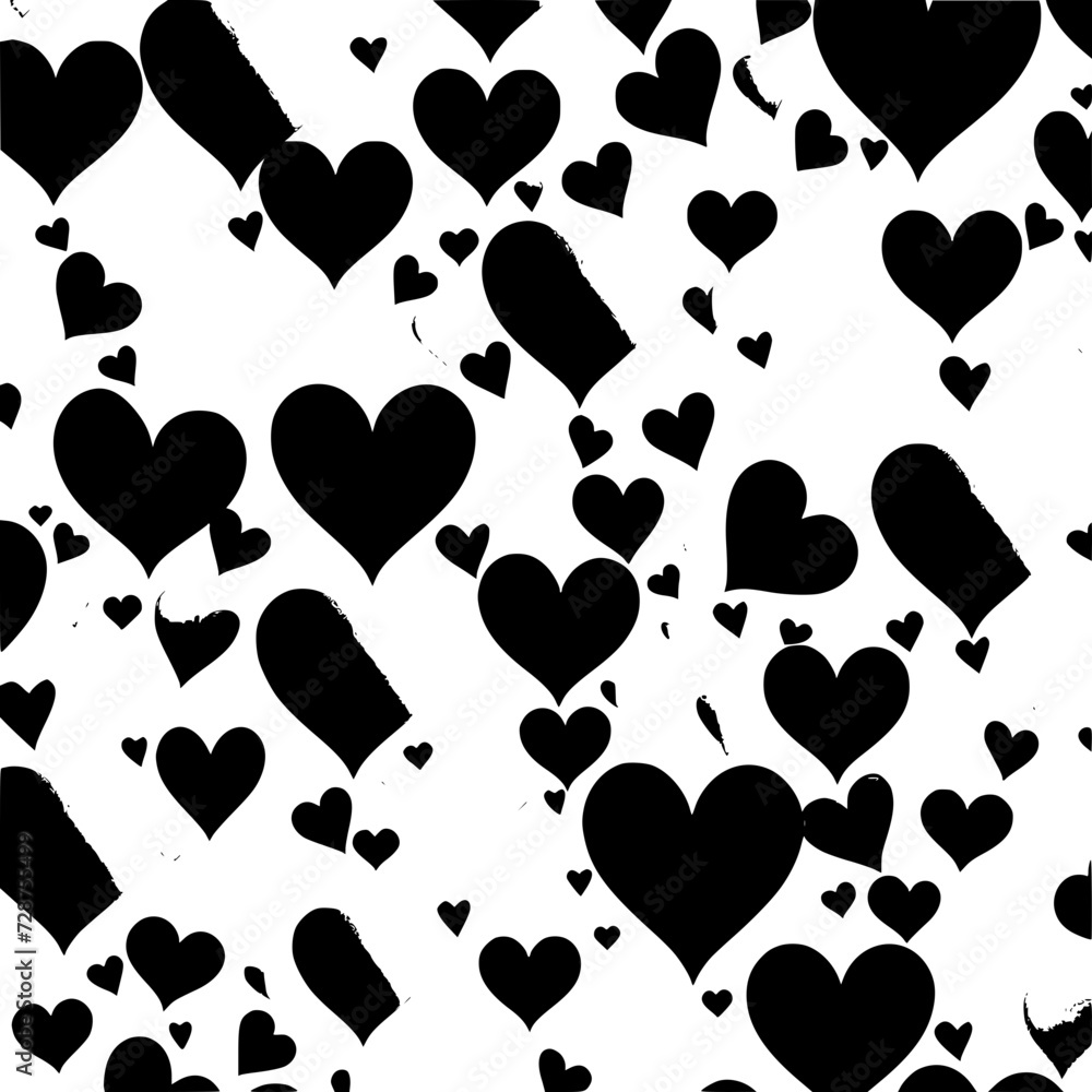 Fototapeta premium valentine day, valentine clipart, valentine day cliparts, heart, love, pattern, valentine, seamless, vector, design, illustration, art, hearts, symbol, day, wallpaper, shape, pink, card, texture,