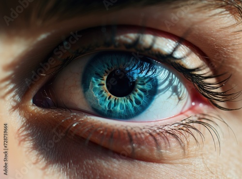 close up image of a persons eye
