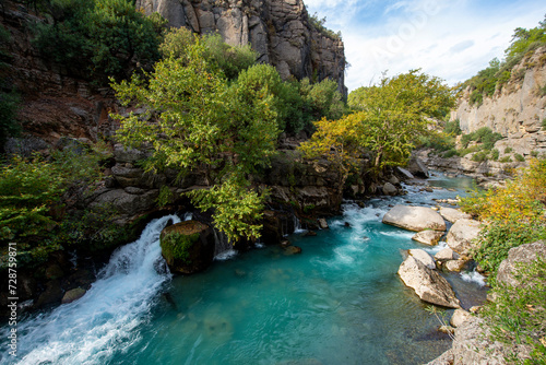 Antalya - Turkey. May 01, 2017. Koprulu Canyon, Manavgat, Antalya - Turkey.