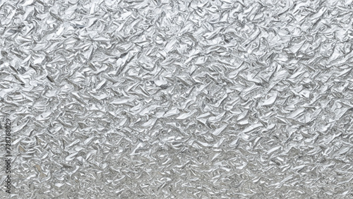 metallic texture with a wet shine. Metallic waves of silver color. Modern background