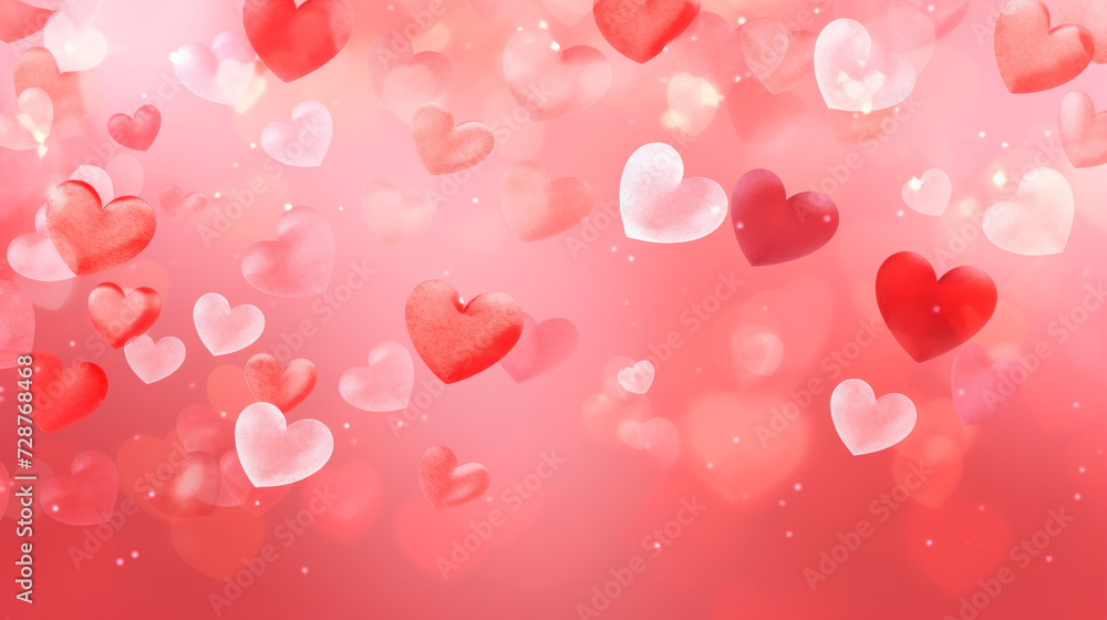 A brightly colored group of hearts floating in the air, creating a dreamy and captivating sight. This picture creates a vivid contrast and is associated with moments A brightly colored group of hearts floating in the air, creating a dreamy and captivating sight. This picture creates a vivid contrast and is associated with moments