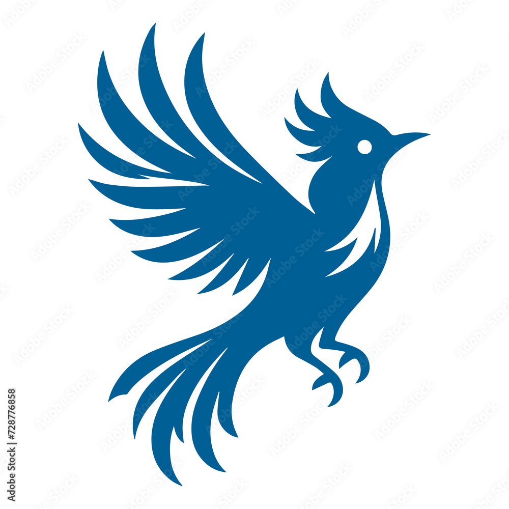 Obraz premium bird watercolor, animals, monochrome, fauna