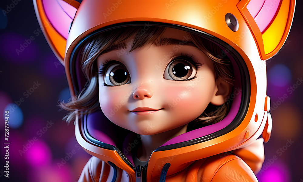3D, cartoon, character, happy, illustration 3D, cartoon, character, happy, illustration