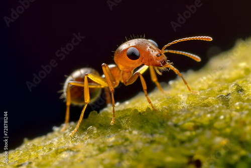 Nature's Jewels An Ant's Close-Up Beauty © darshika