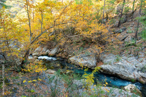 Yazili Canyon   Yazili Kanyon    is in the Sutculer  Isparta with its lakes and the picturesque views of the area  and also the rich variety of flora and fauna.
