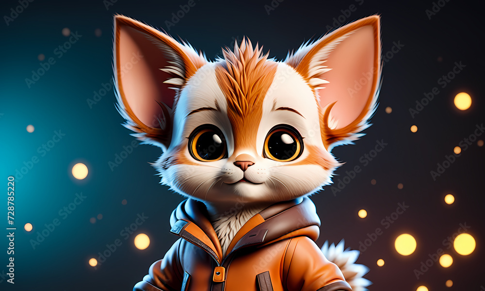 3d illustration cartoon kids 3d illustration cartoon kids