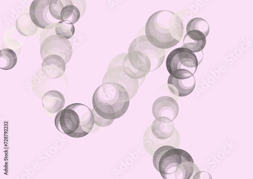 Untitled ArtworkPink Playful Bubbles and Circles Background Wallpaper Kids Little Girl