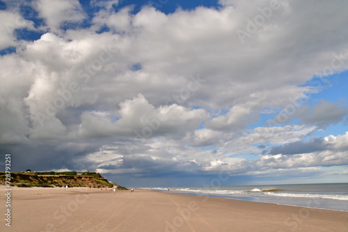 Clouds in Curracloe Beach, Coolrainey, Curracloe, County Wexford, Ireland