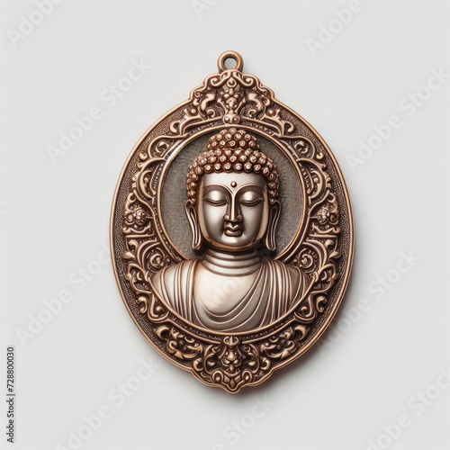 thai religious amulet of a small buddha with magical properties