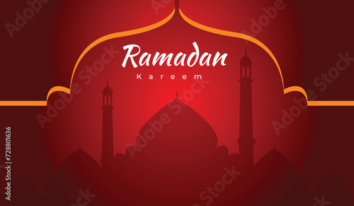 Vector ramadan kareem eid background illustration