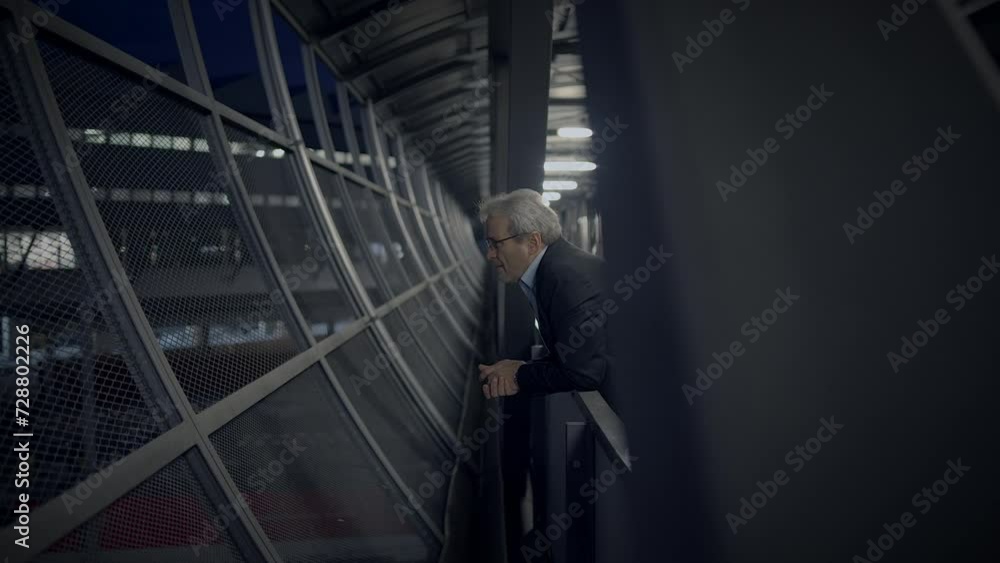 Thoughtful Elderly Gentleman with Grey Hair Thinking About Life Thoughtful Elderly Gentleman with Grey Hair Thinking About Life