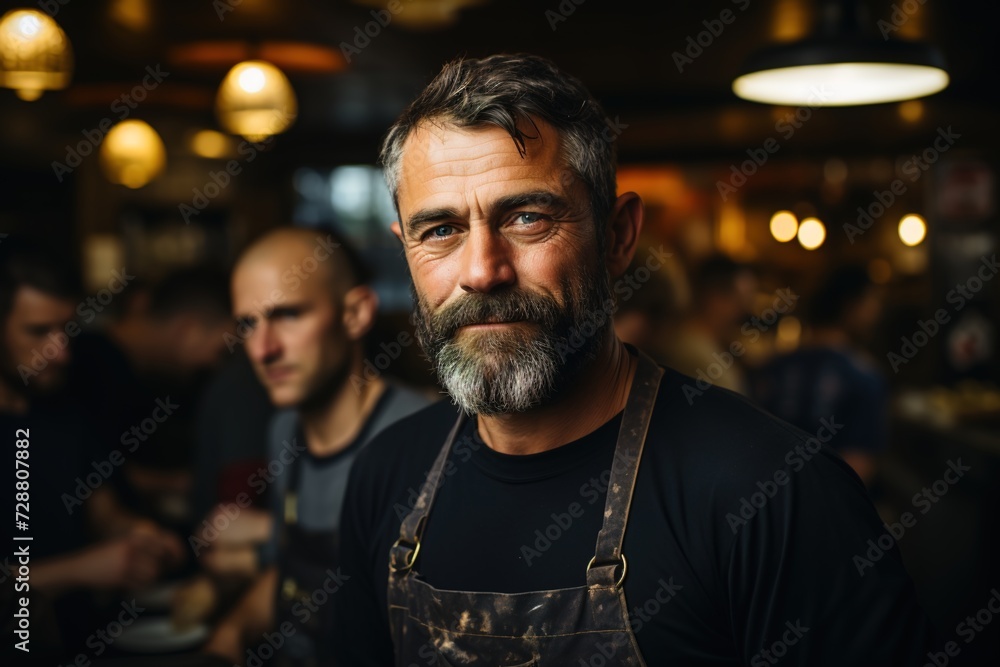Inspirational Mentor: The White Chef Stands Before His Team, Empowering Them with His Culinary Wisdom and Dedication to Craft Inspirational Mentor: The White Chef Stands Before His Team, Empowering Them with His Culinary Wisdom and Dedication to Craft