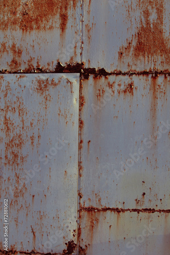 Old metal iron rust texture.