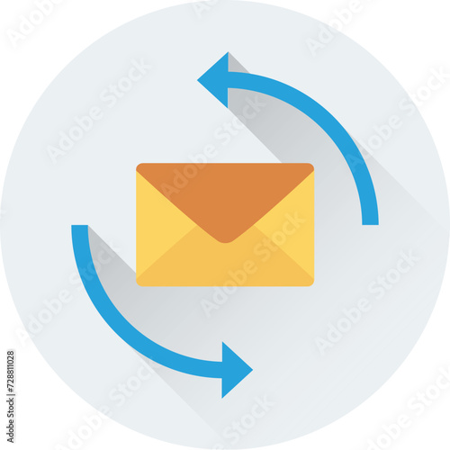 Email Processing Vector Icon