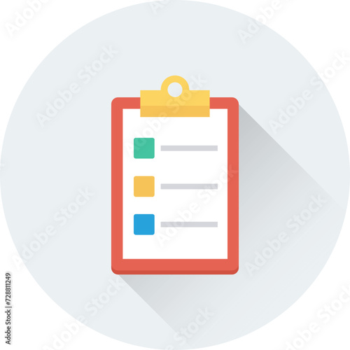 Checklist Vector Icon 