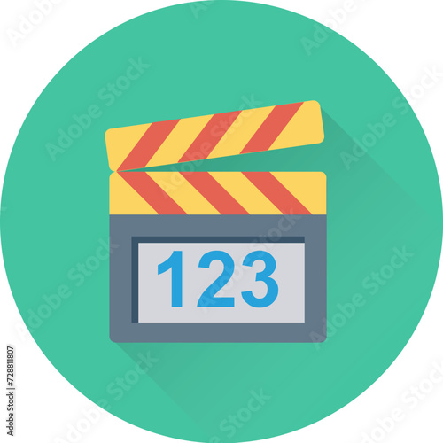 Clapper Vector Icon
