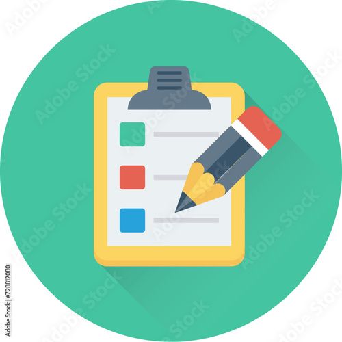 Checklist Vector Icon 