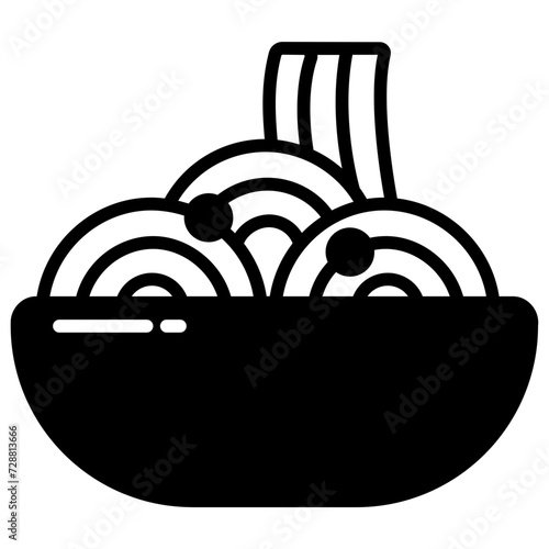 Tomato glyph and line vector illustration