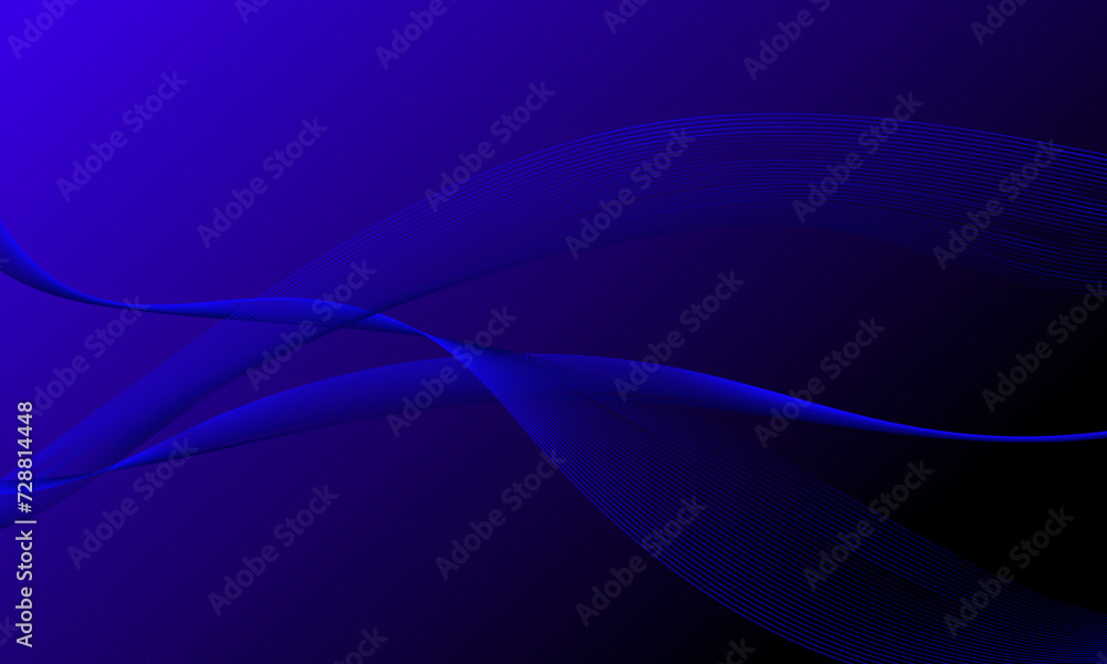 blue lines wave curves abstract background blue lines wave curves abstract background