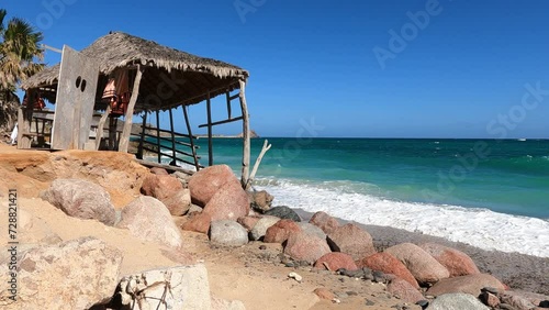 Wallpaper Mural Ocean waves in slow motion. Cabo Pulmo National Park, Mexico Torontodigital.ca