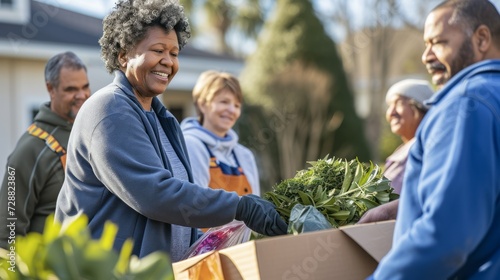 Neighbors Helping Each Other with Fraternity and Camaraderie