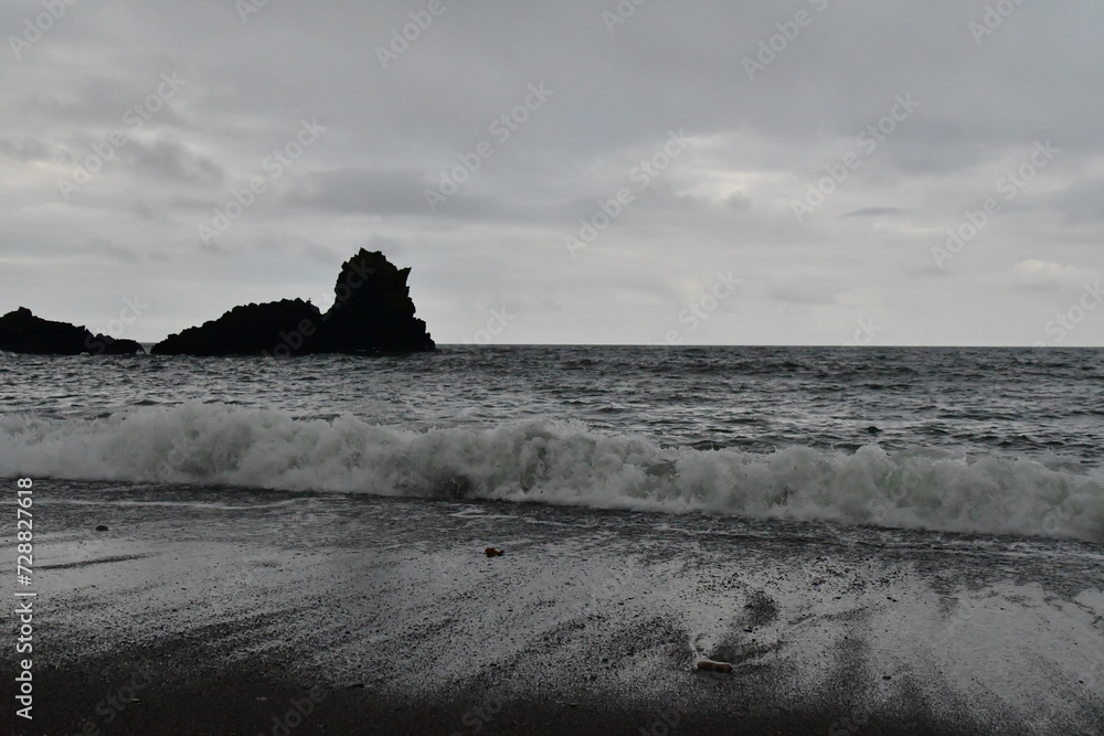 Trá na mBó beach and rocks, County Waterford, Ireland