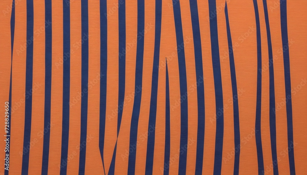 Bright orange and blue geometric stripes. Bright orange and blue geometric stripes.