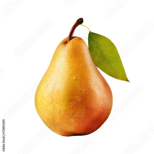 Pear Isolated on a Transpar...