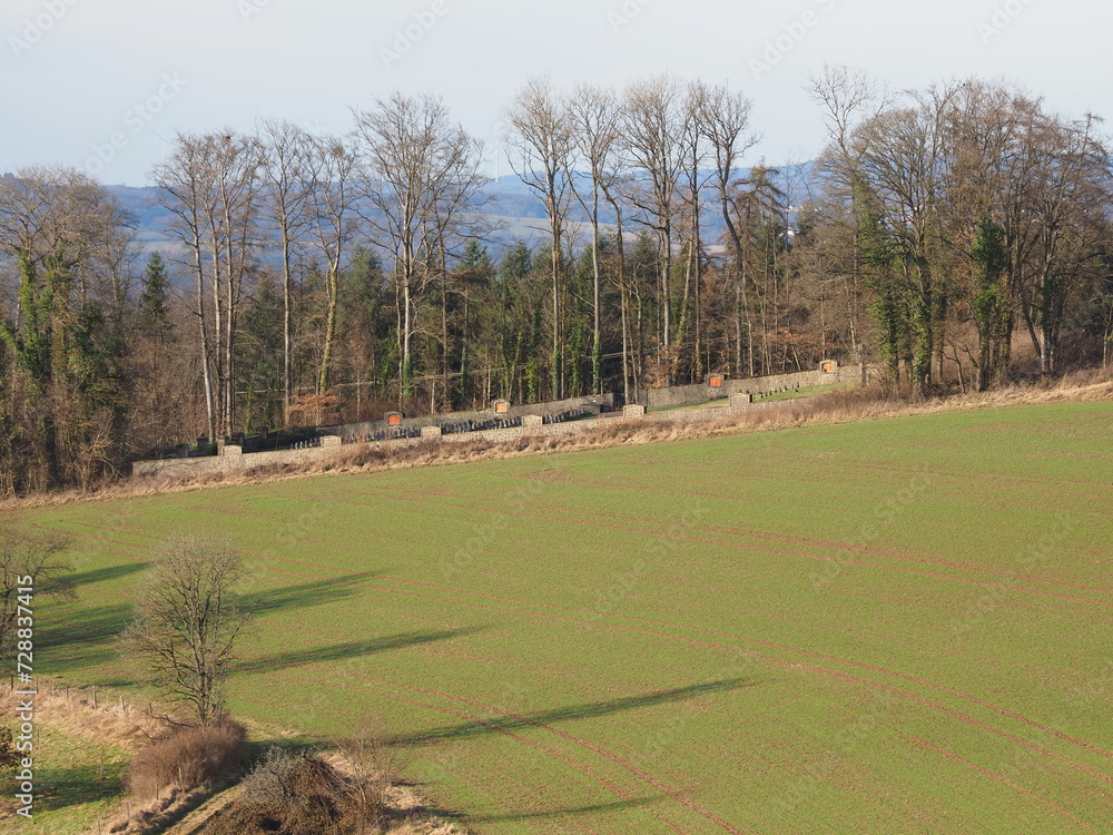 Obraz premium Sankt Wendeler Land - liegt im&nbsp;Naturpark Saar-Hunsrück&nbsp;und zeichnet sich durch seine abwechslungsreichen Natur- und Kulturlandschaften aus