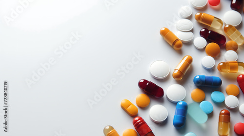 Kolorowy wybór leków i suplementów