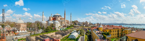 Hagia Sophia and Bosphorus