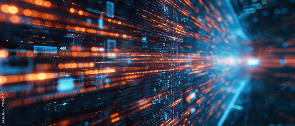 Binary Code Network Visualization Binary Code Network Visualization