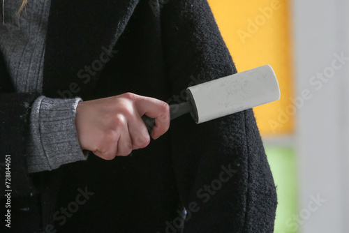 Tableau sur toile Hair remover roller