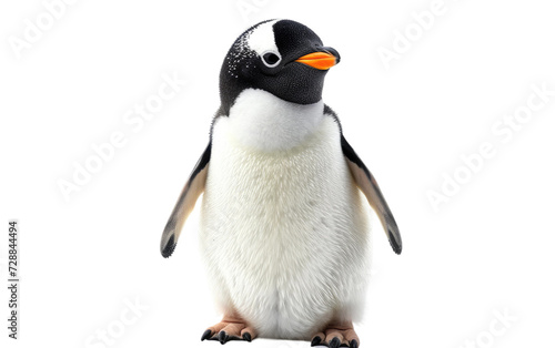 Adorable Teddy Penguin isolated on transparent Background © Sehar
