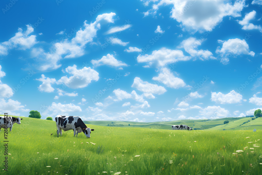 Unexpected Pasture Cattle Grazing on a Football Field Unexpected Pasture Cattle Grazing on a Football Field