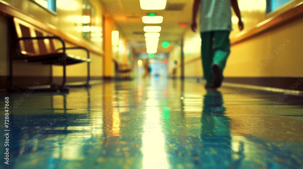 Hospital Hallway Hustle
