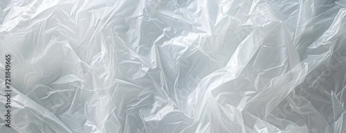 transparant wrinkled plastic polyethylen photo